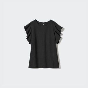 Uniqlo Flutter Sleeve Blouse - M